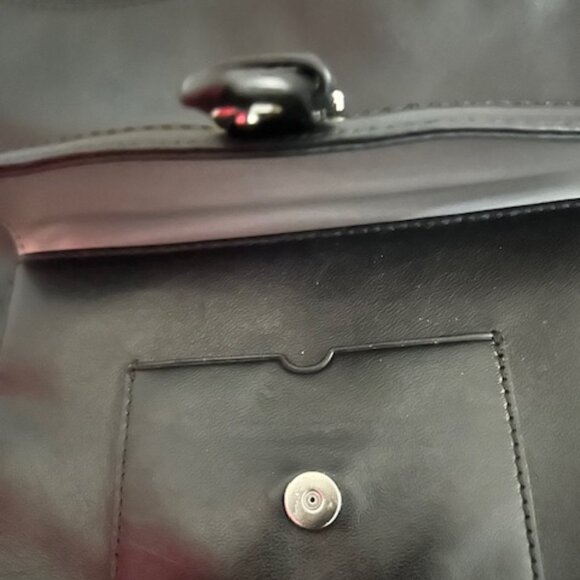 Coach F29881 Black Smooth Leather Charlie Hobo bag - Picture 11 of 11